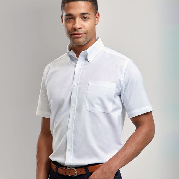 Premier Signature Short Sleeve Oxford Shirt Thumbnail