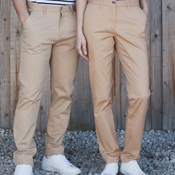 Front Row Ladies Stretch Chino Trousers Thumbnail