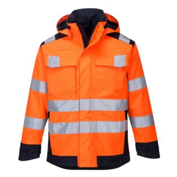 Modaflame Rain+ Hi-Vis Multi-Norm Contrast FR Jacket Thumbnail