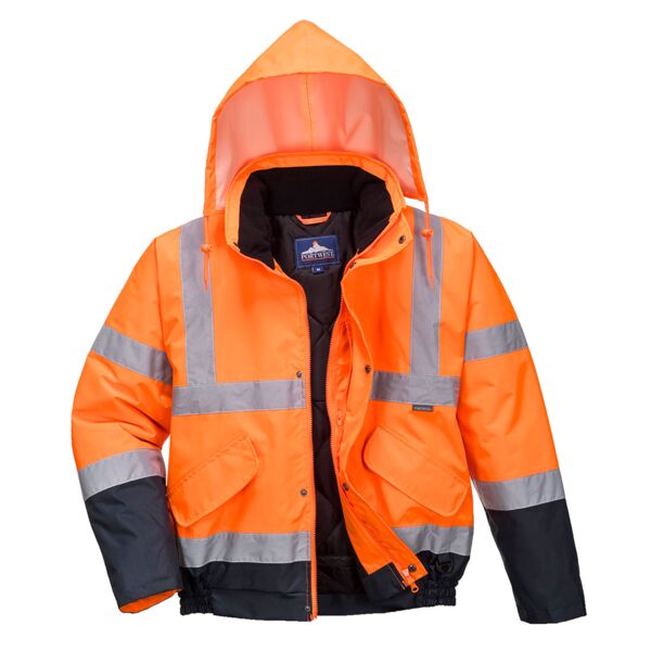 Hi-Vis 2-Tone Bomber Jacket Thumbnail